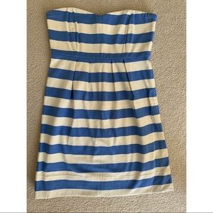 J Crew Striped mini dress